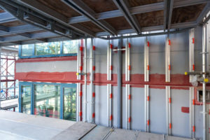 Fiberglass Thermal Spacers Installed